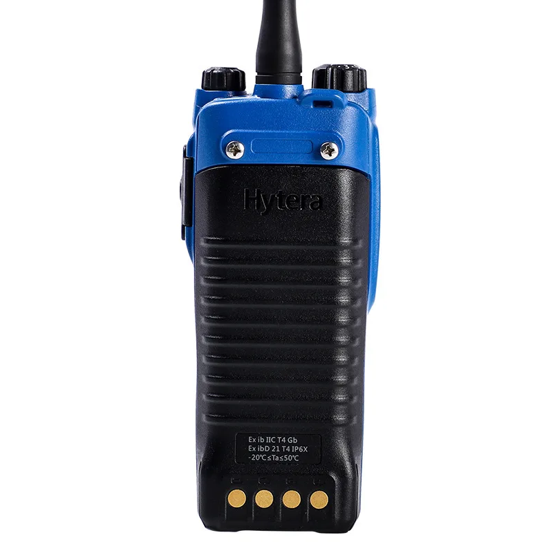 PD790Ex Цветной Экран GPS Цифро-аналоговая Совместимость IP67 Водонепроницаемое Соединение IIC Взрывозащищенная Цифровая Рация Изображение 1