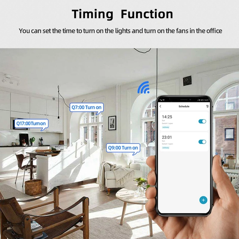 Ewelink Smart Wifi Bluetooth Переключатель Релейный Модуль 7-32 В Вкл Выкл Контроллер 4CH 2,4 Г Wifi Пульт Дистанционного Управления Для Alexa Google Аксессуары Для Дома Изображение 3