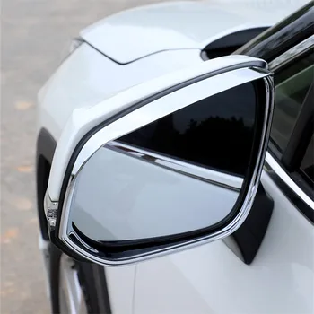 Автомобильное Зеркало Заднего Вида Дождевик Для Бровей Солнцезащитный Козырек для Toyota RAV4 2019 2020 2021 2022 2023 RAV 4 XA50 Гибридные Аксессуары 2