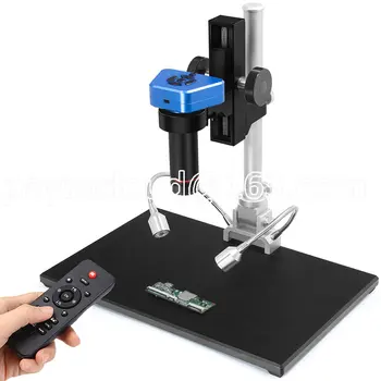 Цифровой микроскоп 4K HDMI FHD HDMI/USB 150X Мобильная камера Сварка печатных плат SMD CPU Инструмент для ремонта часов с увеличительным стеклом