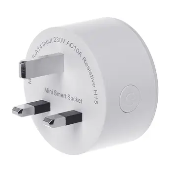 для Smart Plu WiFi пульт дистанционного управления UK Розетка Таймер светодиодный без концентратора Enery Savin Supp N2UB 2