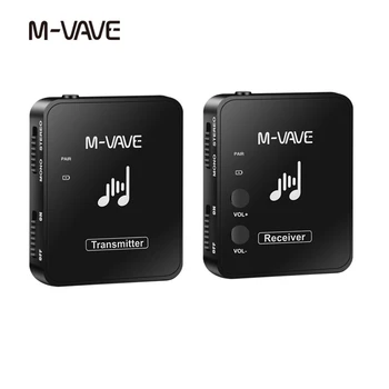 M-vave WP-10 Беспроводная система 2.4G, наушники, монитор, система передачи, перезаряжаемый передатчик, приемник, функция монофонической записи