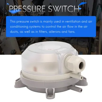 Переключатель перепада давления воздуха 30-300 па, регулируемый воздушный переключатель микронапора от 1 до 5 кПа 1