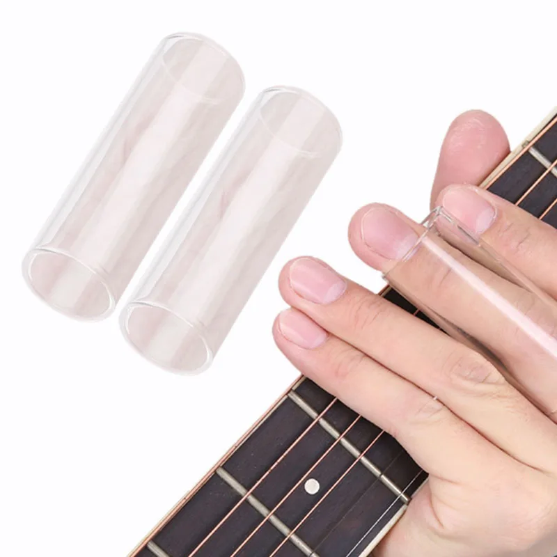 1x Слайдер из оргстекла для гитарной струны, подставка для стеклянной бутылки, костяшка пальца Изображение 1