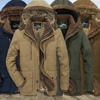 Укутайтесь в теплое и удобное ветрозащитное пальто из плотного флиса с теплым ветрозащитным пальто