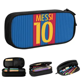Модные пеналы для футбольных мячей Messis, футляр для карандашей Messied Soccer, коробка для ручек для студентов, сумка большой емкости, Школьные аксессуары на молнии 1