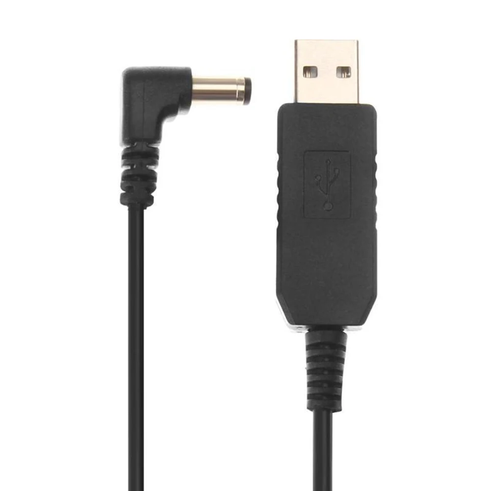 2шт USB зарядное устройство Черный адаптер Аксессуары для радио Кабель для зарядки Вход для подключения линии портативной рации Гибкая основа для Baofeng Изображение 1