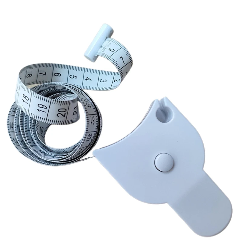 Измерительная лента для тела, швейная гибкая лента, измерительный прибор для тела, трехмерные ленты, измерительная линейка, измерительные инструменты A0KF Изображение 2