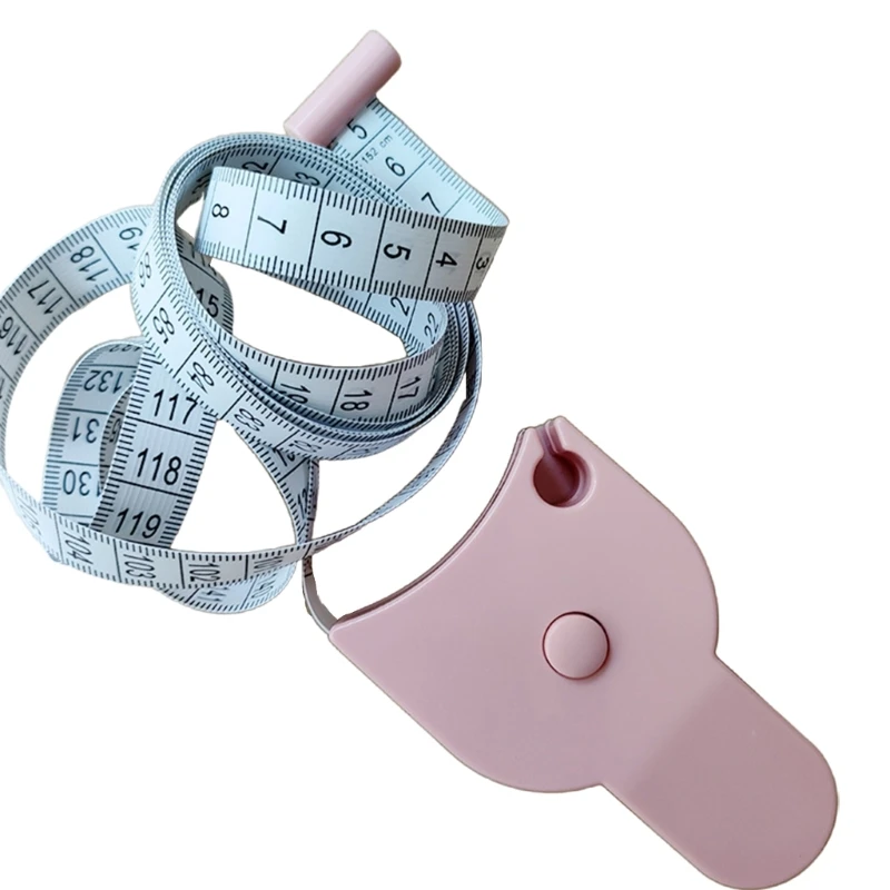Измерительная лента для тела, швейная гибкая лента, измерительный прибор для тела, трехмерные ленты, измерительная линейка, измерительные инструменты A0KF Изображение 3