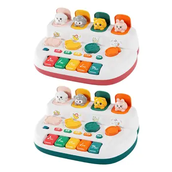 Интерактивная детская игрушка Активная игра с кнопками и цветами Игрушки Монтессори для мальчиков и девочек 1-6 лет, подарки на день рождения детям