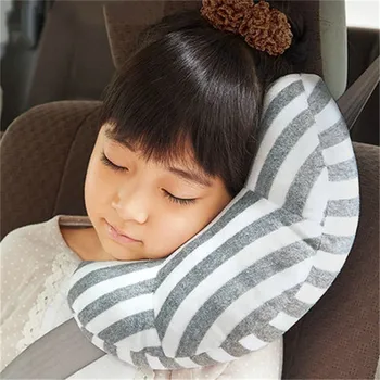 Подушка для сна в автомобиле для детей Подушка для ремня безопасности Подголовник для головы Детские плечевые накладки для ремней безопасности