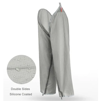 Водонепроницаемые брюки с нейлоновыми рукавами с силиконовым покрытием 20D, Сверхлегкие непромокаемые брюки, Съемные штанины, Походные брюки для кемпинга на открытом воздухе 2