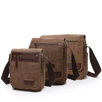 брендовые дизайнерские сумки, высококачественная сумка-мессенджер, большая вместительность, унисекс, холст, маленькая квадратная школьная сумка 1