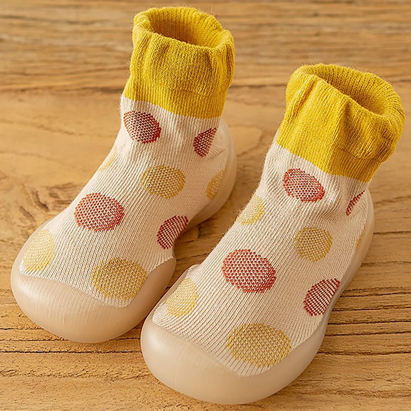 Модная универсальная обувь для новорожденных, обувь для первых ходунков, Дышащие Теплые Носки для мальчиков и девочек, Кроссовки, повседневная нескользящая детская обувь Изображение 4