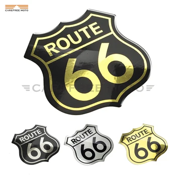 3D наклейка на мотоцикл, Америка, США, Исторический маршрут 66, наклейки, чехол для Yamaha, Honda, Suzuki, Kawasaki, наклейки BMW 1