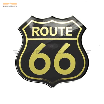 3D наклейка на мотоцикл, Америка, США, Исторический маршрут 66, наклейки, чехол для Yamaha, Honda, Suzuki, Kawasaki, наклейки BMW 2