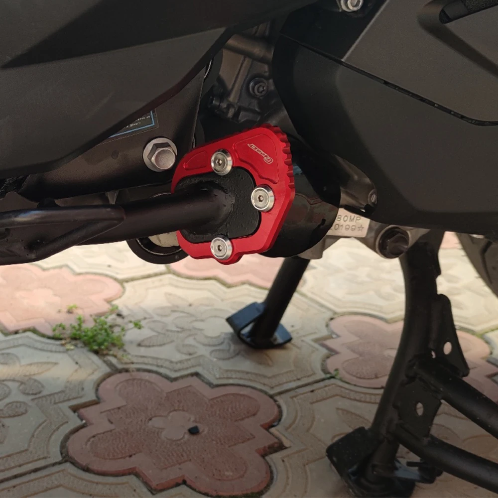 Аксессуары для мотоциклов C400GT Боковая подставка для ног Увеличенная Подставка для ног Удлинитель для BMW C 400 GT 400GT 2018 2019 2020 2021 Изображение 2
