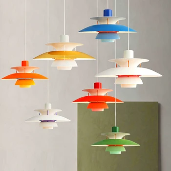 Скандинавский датский дизайнерский подвесной светильник Simplicity, светодиодный подвесной светильник для кухонного островка, кабинета, коридора, домашнего декора. 1