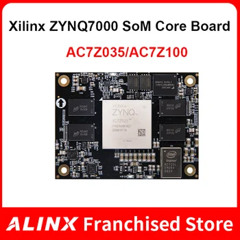 ALINX SOMs AC7Z100 AC7Z035: XILINX Zynq-7000 SoC XC7Z035 XC7Z100 ZYNQ ARM 7035 7100 FPGA Плата разработки Системы на модуле 1
