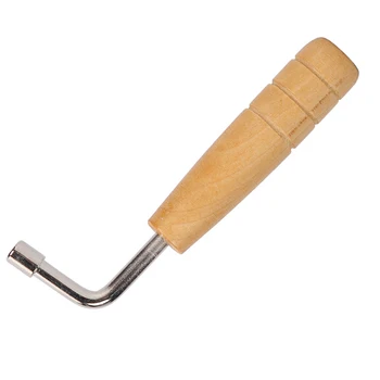 Гаечный ключ Для настройки Гаечного ключа для тюнера С деревянной ручкой, Гаечный Ключ Для настройки Гаечного ключа, Инструмент для настройки арфы, Высокое Качество