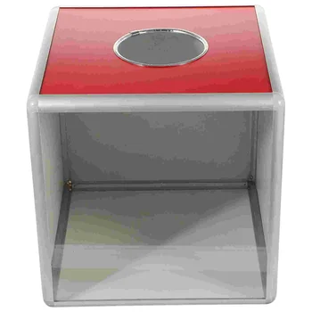 Кубическая коробка для розыгрыша призов, прозрачная коробка для лотереи, многофункциональная коробка для пожертвований, набор для розыгрыша призов 1