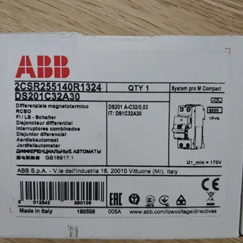 ABBs DS201C32A30 2CSR255140R1324 Автоматический выключатель остаточного тока 2