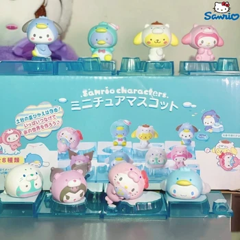 В наличии Sanrio Kuromi Melody Cinnamoroll Серии Iceberg Blind Box Онлайн, Красные Новые Фигурки, ПВХ модели, Милые игрушки для подарков на День рождения 1