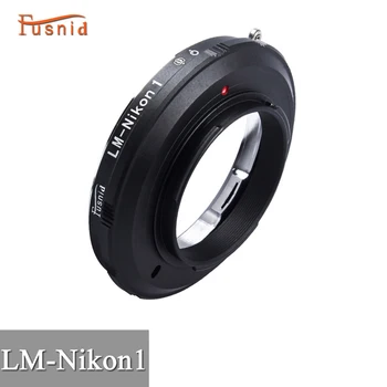 Высококачественное переходное кольцо для объектива LM-Nikon1 для объектива Leica LM к камере Nikon1 MILC 1