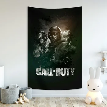 Call Of D-Duty игровой плакат, гобеленовый флаг, баннер с цифровой печатью из полиэстера в стиле бохо 2