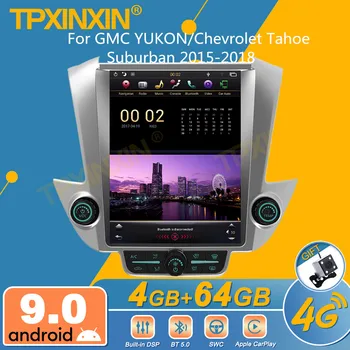 Для Gmc Yukon/chevrolet Tahoe Suburban 2015-2018 Экран Android автомагнитола 2din стереоприемник Авторадио Мультимедийный плеер 1