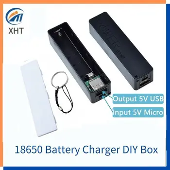 1 шт. egbo USB Power Bank Case Kit 18650 Зарядное устройство DIY Box Shell Kit Черный для Arduino 1