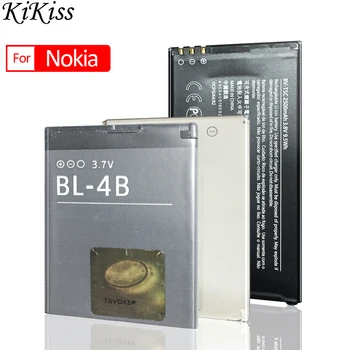 Аккумулятор BL 4B/4U/4UL BL-5B BL-5C BL-5CA BL-5CT BL 6P/6Q BLB-2 BLC-2 BP 4L/6M для Nokia 7070 E75 225 5140 n72 1112 C5 E95 N77 n91 1