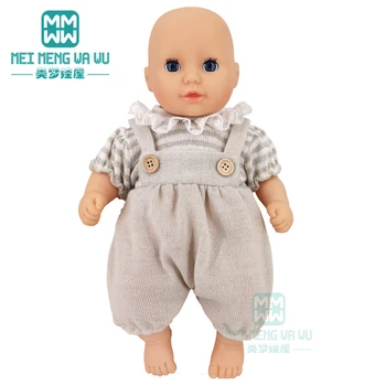Одежда для куклы 43-45 см, аксессуары для куклы для новорожденных, детский комбинезон, платье 2