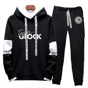 Glock Perfection Shooting 2023 Новая мужская спортивная одежда, комплект из двух предметов, уличная одежда, толстовка с капюшоном, Удобные дышащие куртки 1