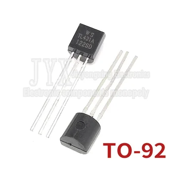 50 шт./лот TL431A TL431 CJ431 TO-92 SOT-23 SOT-89 0.5% SMD транзистор Стабилизированный транзисторный опорный чип напряжения 2