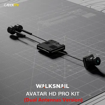 Walksnail Avatar HD Kit V2/Avatar HD Pro Kit (Версия с двумя антеннами) Gyroflow + 32G для FPV Дронов Freestyle DIY Parts