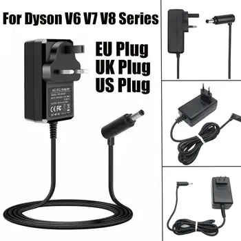 1 шт. Замена Зарядного Устройства EU/UK/US Plug Адаптер для Зарядки Пылесоса Dyson V8 V7 V6 DC58 DC59 DC61 DC62 DC74
