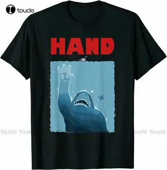 Новая рука King Shark! Футболка King Nomnom Nanaue Jaw, размер S-5Xl, синие рубашки для женщин 1
