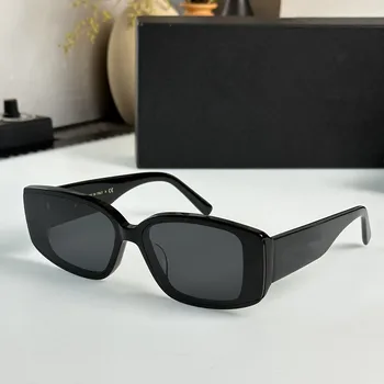2024 Маленькие дизайнерские женские солнцезащитные очки, милые квадратные модные брендовые женские солнцезащитные очки в стиле ретро, солнцезащитные очки UV400 1