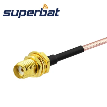 Переборка Superbat SMA Соединительный кабель с прямым углом RG316 30 см Антенно-фидерный кабель в сборе 2