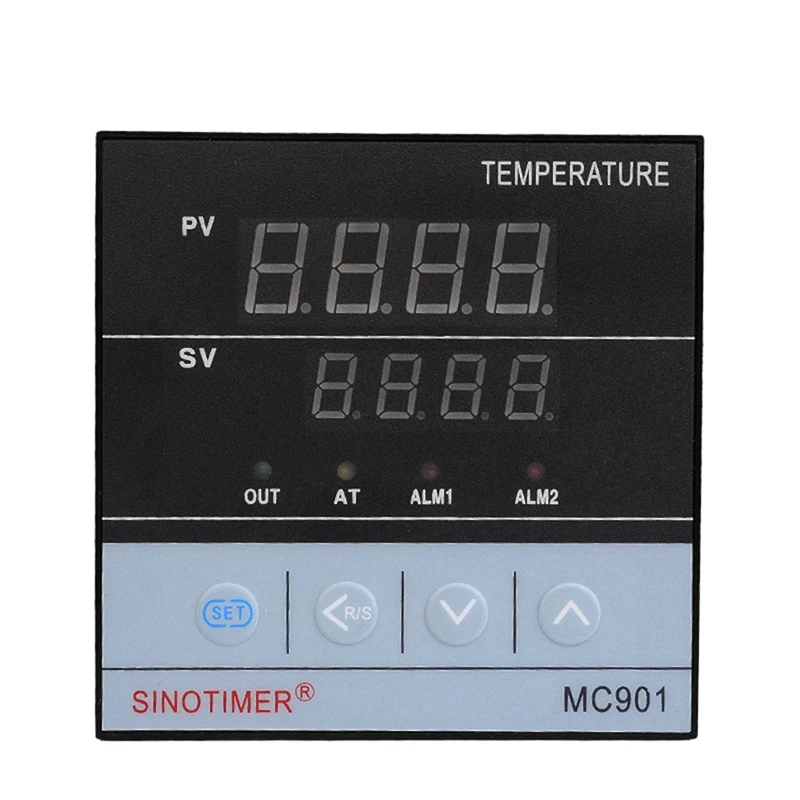 5X SINOTIMER MC901 Цифровой водонепроницаемый PID Регулятор температуры K Тип PT100 Вход датчика Реле SSR Выход Изображение 3