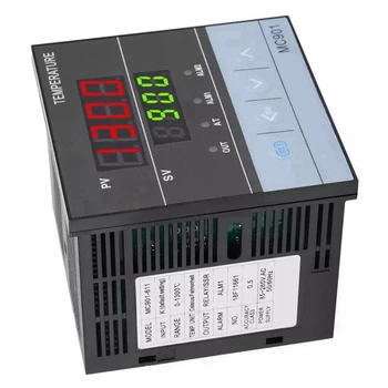 5X SINOTIMER MC901 Цифровой водонепроницаемый PID Регулятор температуры K Тип PT100 Вход датчика Реле SSR Выход 1