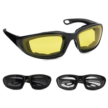 Армейские мотоциклетные очки для верховой езды Солнцезащитные очки для охоты стрельбы Страйкбола Защита глаз Ветрозащитные мотоциклетные очки 2