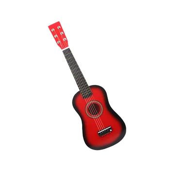 23-дюймовая детская гитара, музыкальная Народная акустическая гитара для малышей, обучающая электрогитара для мальчиков и 2