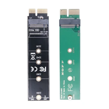 Адаптер PCIE к M.2 NVMe PCI-Express M Key Connector Riser Card для челнока 2230 2242 1