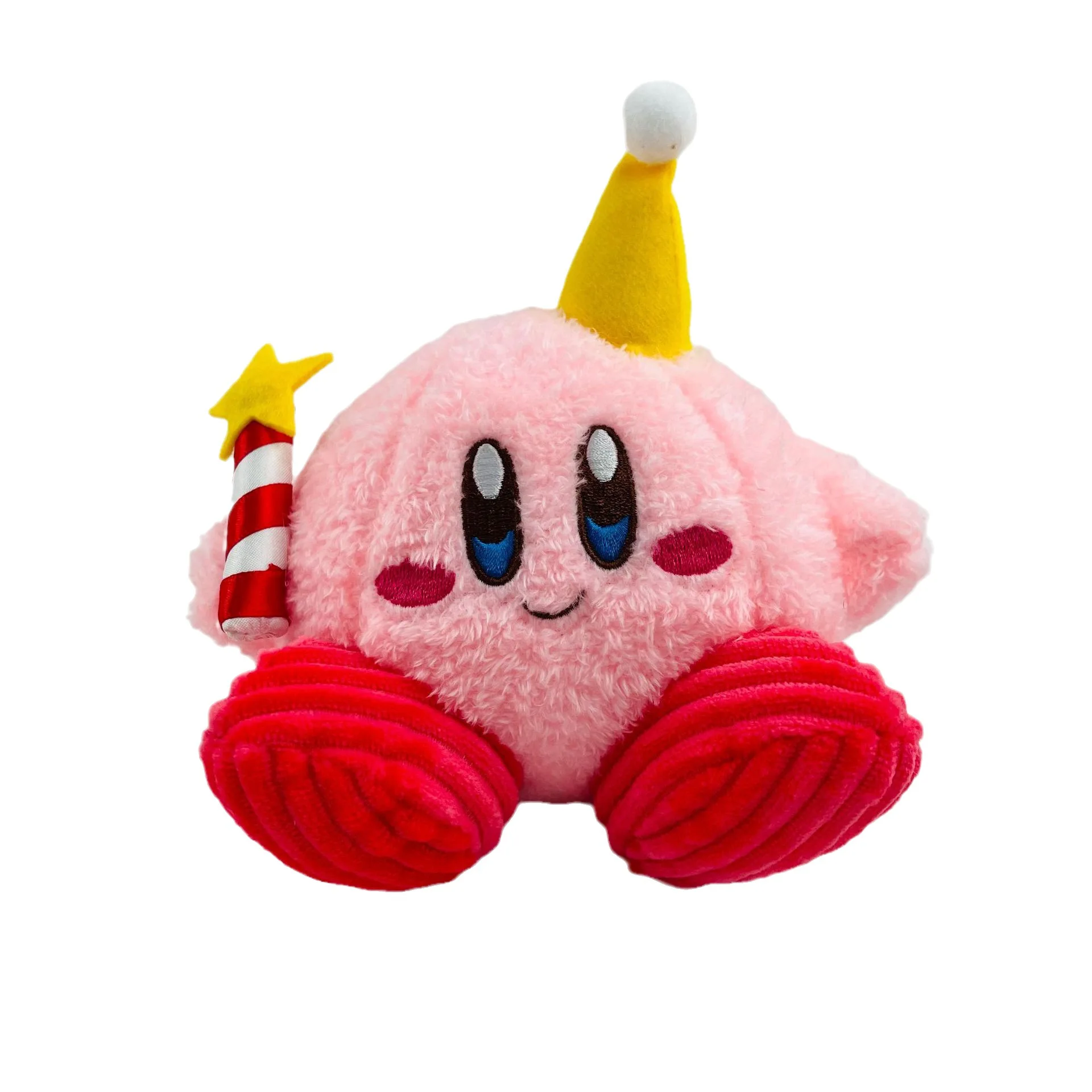11 см Kirby Pink Maiden Cake Candle Игрушки Kawaii Kirby Room Decor Фестиваль Детский подарок На День Рождения Креативные Подарки Изображение 2