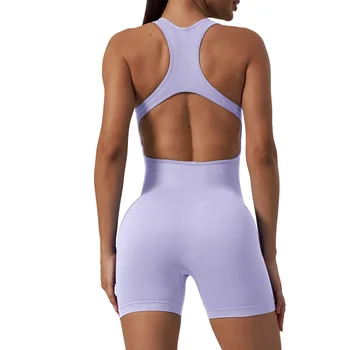 INS Новый стиль, сексуальный комбинезон для ягодиц персикового цвета, Быстросохнущая спортивная одежда для фитнеса, Красивая воздушная одежда для йоги на спине 2