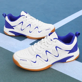 Новая обувь для бадминтона для мужчин и женщин; Профессиональная обувь для настольного тенниса; кроссовки для соревнований по теннису zapatilla; спортивная обувь; 1