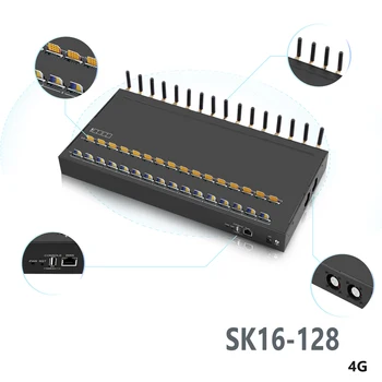 4G sk 16 портов sms шлюз модем 128 sim-карт устройство sim-карты lte-модем sim-коробка отправитель sms