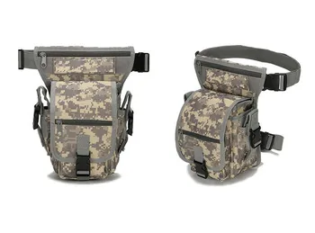 Тактическая спортивная сумка для езды на открытом воздухе Molle для ног, военная армейская охотничья поясная сумка, водонепроницаемая сумка для переноски на бедре, многоцелевая сумка для пеших прогулок 2